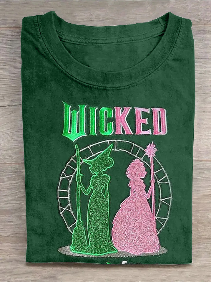 Wicked Movie Inspired Witch & Princess T Shirt