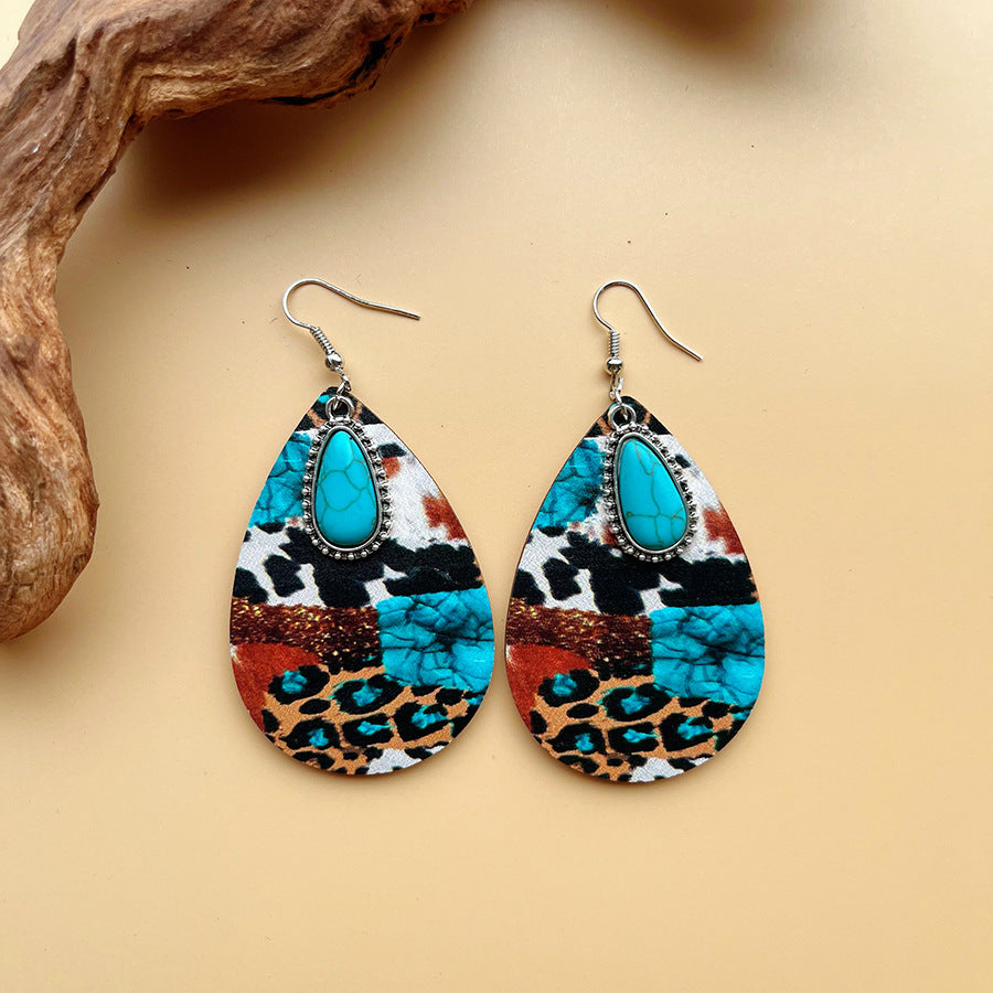 Retro Ethnic Fashion Western Bohemian Style Earrings