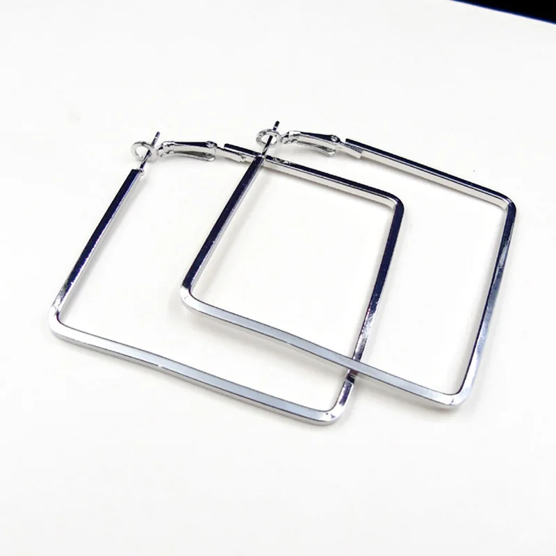 Women's Personality Geometric Square Earrings