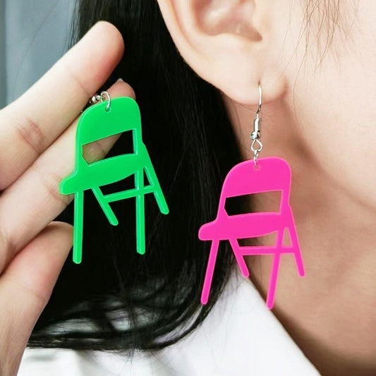 Design Chair Earrings