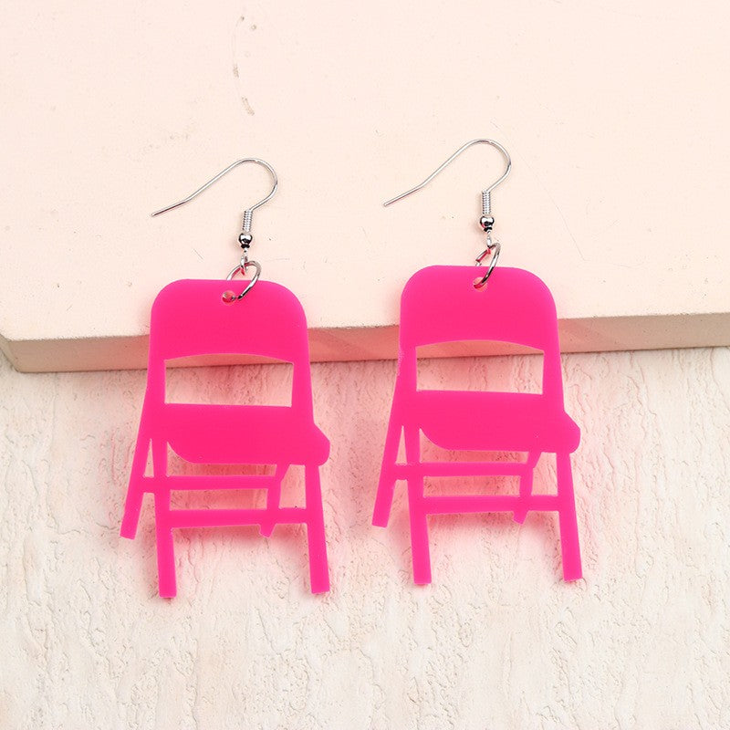 Design Chair Earrings