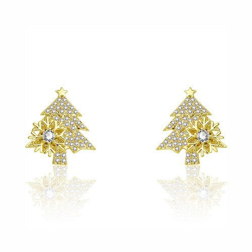 Christmas Niche Fashion Design Earrings