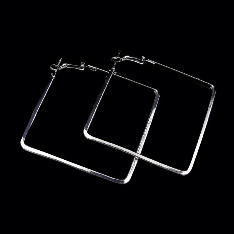 Women's Personality Geometric Square Earrings