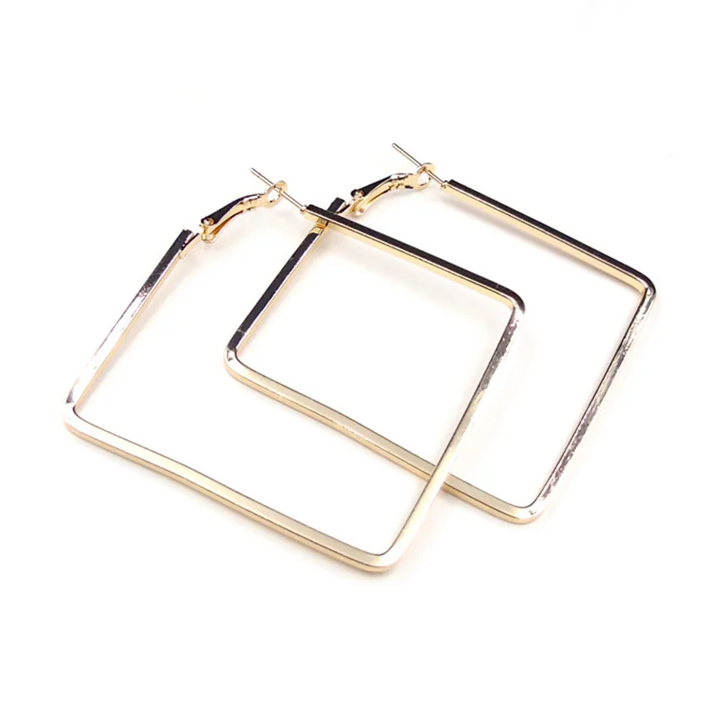 Women's Personality Geometric Square Earrings