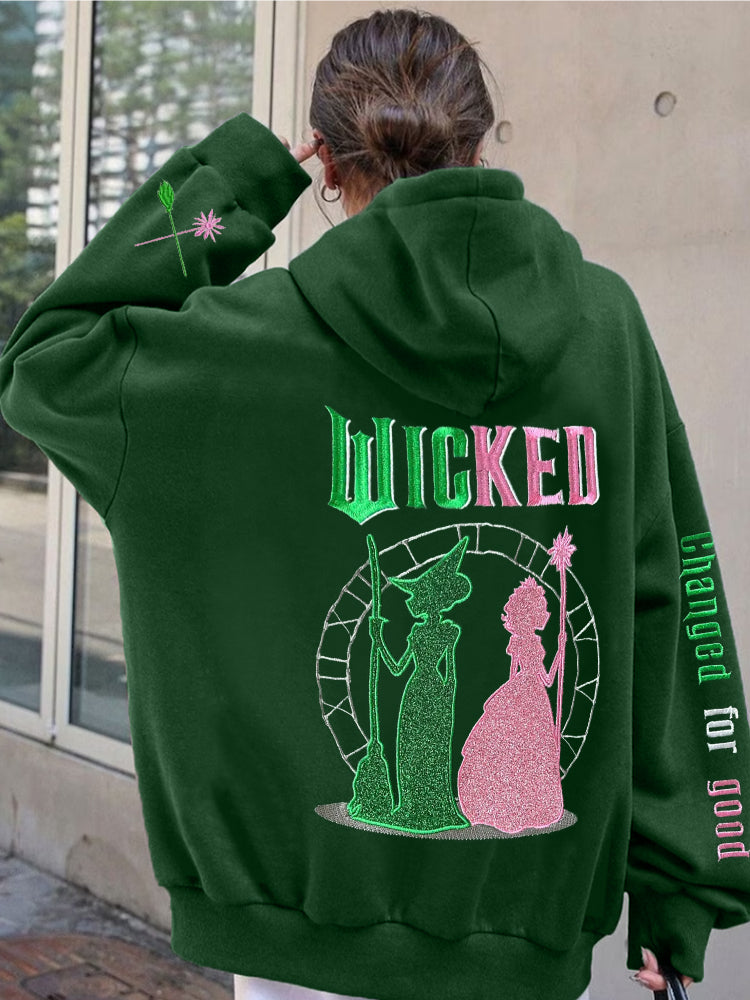 Movie Inspired Witch & Princess Oversize Hoodie