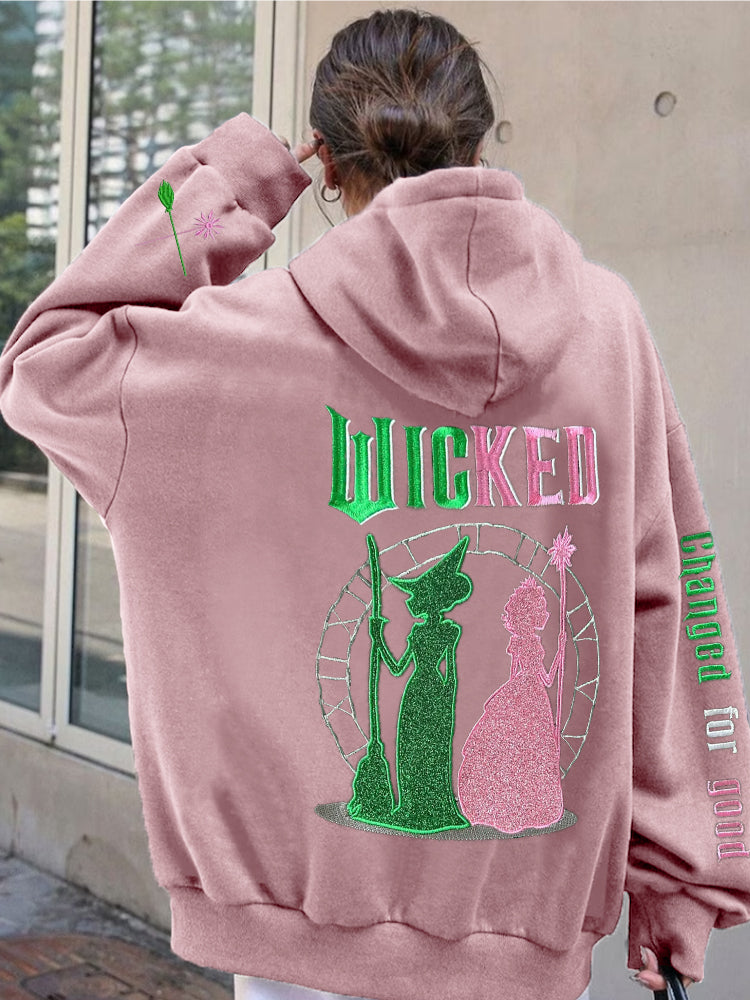 Movie Inspired Witch & Princess Oversize Hoodie