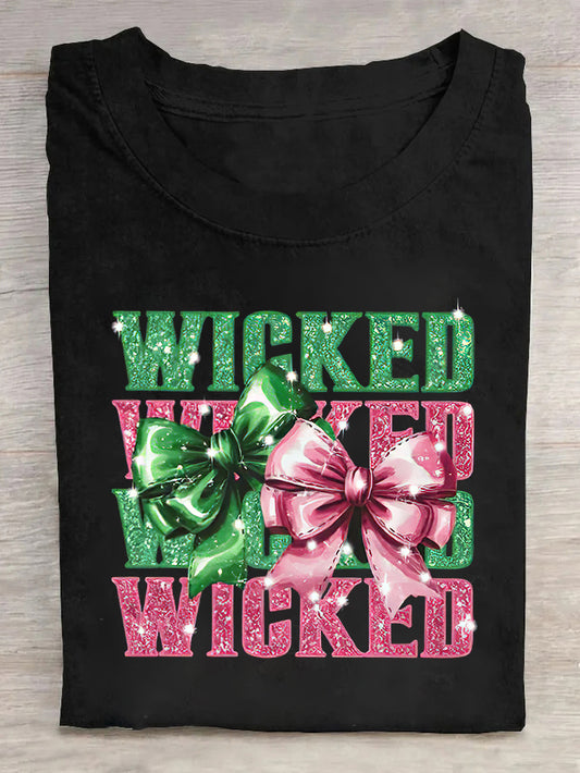 Witch Movie Inspired Printed Crew Neck Women's T-shirt