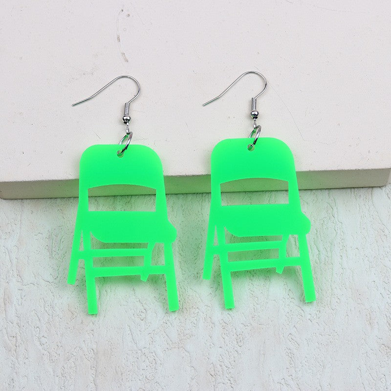 Design Chair Earrings