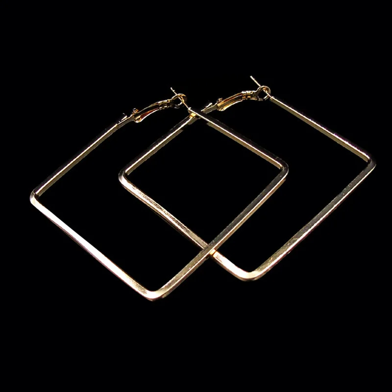 Women's Personality Geometric Square Earrings